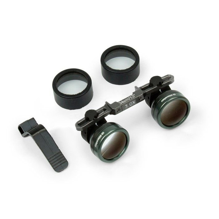 Бинокулярные лупы SuperVu Galilean Riester, увеличение 2.0x, рабочее расстояние 46 см