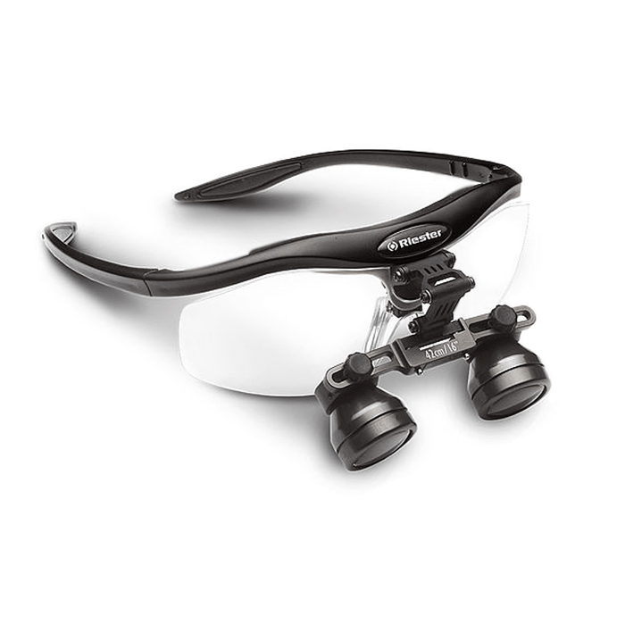 Бинокулярные лупы SuperVu Galilean Riester, увеличение 2.5x, рабочее расстояние 34 см