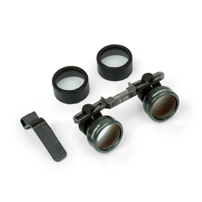 Бинокулярные лупы SuperVu Galilean Riester, увеличение 2.0x, рабочее расстояние 34 см